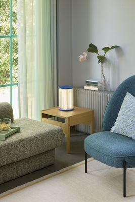 Hübsch Aru Bordslampa Blå