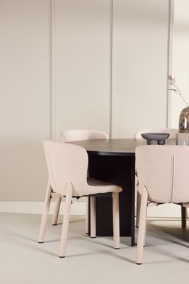 Venture Home Matbord Strada med Astoria Stol