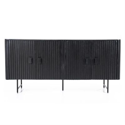 Eleonora Sideboard Remi 4drs - Svart Svart