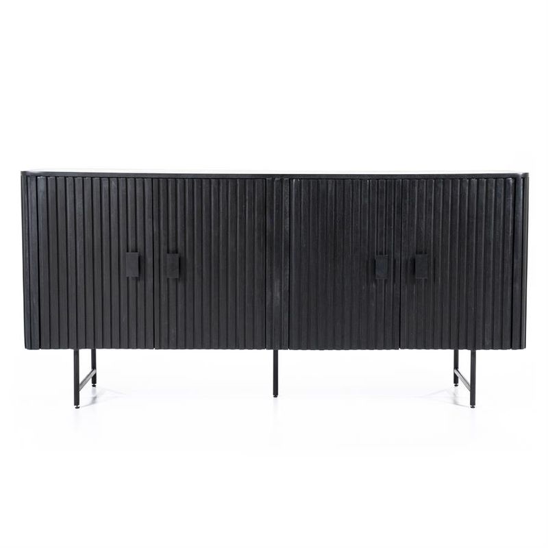 Eleonora Sideboard Remi 4drs - Svart Svart