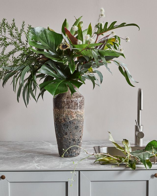 House Doctor Maya Vas Antikbrun Stengods