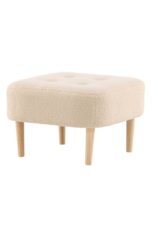 Venture Home Salina Puff - Exklusiv Sittpuff i Fleece