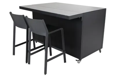 Brafab Fornax Stor Utekök Svart/Teak