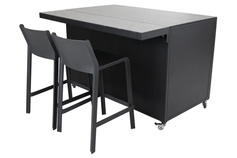 Brafab Fornax Stor Utekök Svart/Teak