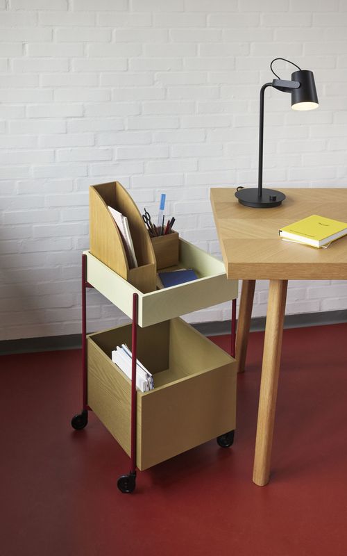 Hübsch Ardent Bordslampa Svart 35x20xh54cm