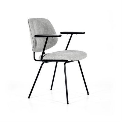 Eleonora Stol Lynn med armstöd - grå fletcher