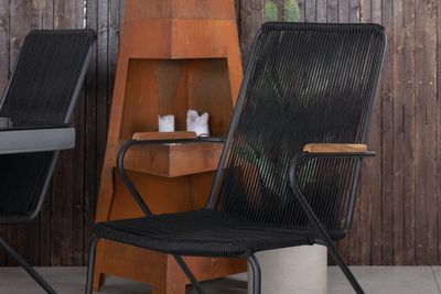 Venture Home Dallas, Bois Matgrupp Svart