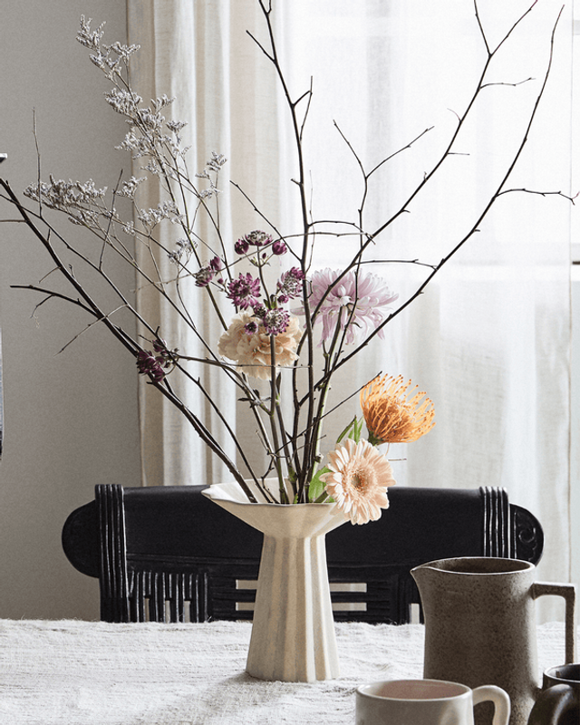 Nordal MINU vas, S - elfenben