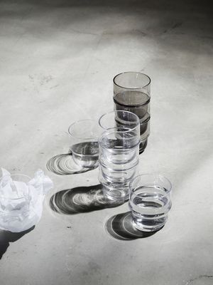 Design House Stockholm Unda Glass 2-Pack, Klar