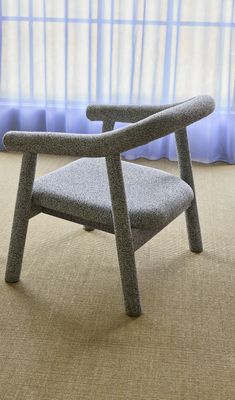 Hübsch Ouli Loungestol Ljusgrå Melange