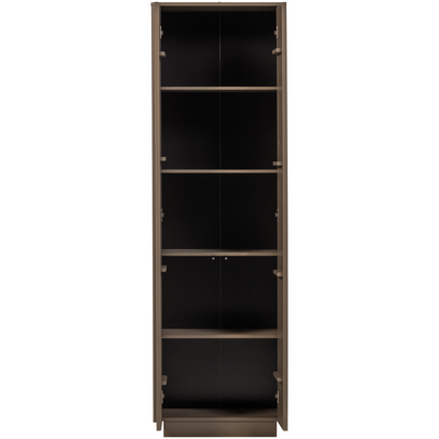 WOOOD Nova Hög Förvaringsskåp i Furu Truffle