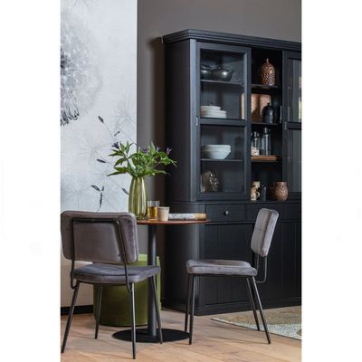 WOOOD Lagos Buffetskåp i Svart Furu