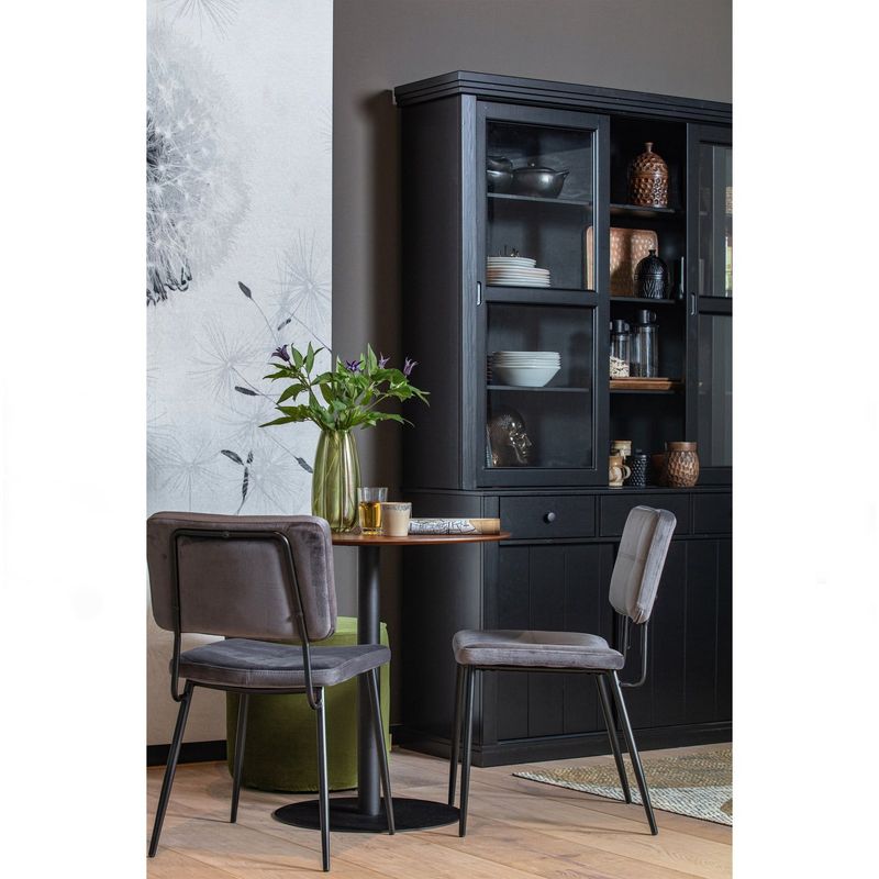 WOOOD Lagos Buffetskåp i Svart Furu