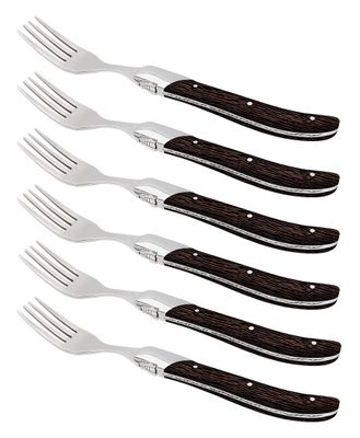 Laguiole By Hâws grillgafflar 6-pack, handtag i wengéträ