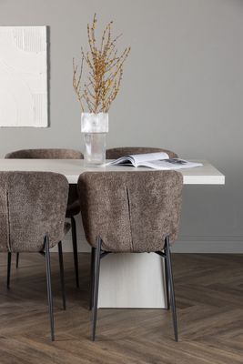 Venture Home Matgrupp Olga med Modesto Stolar