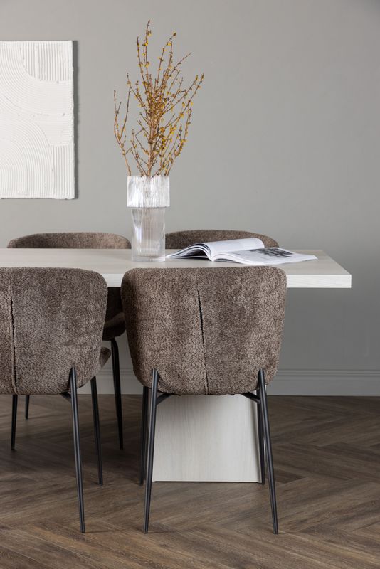 Venture Home Matgrupp Olga med Modesto Stolar