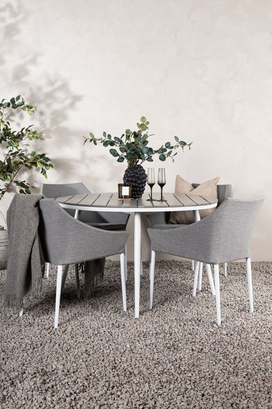 Venture Home Break Rund Matgrupp