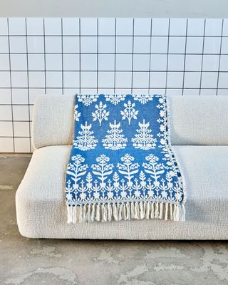 House Doctor Mazzo Överkast Blå