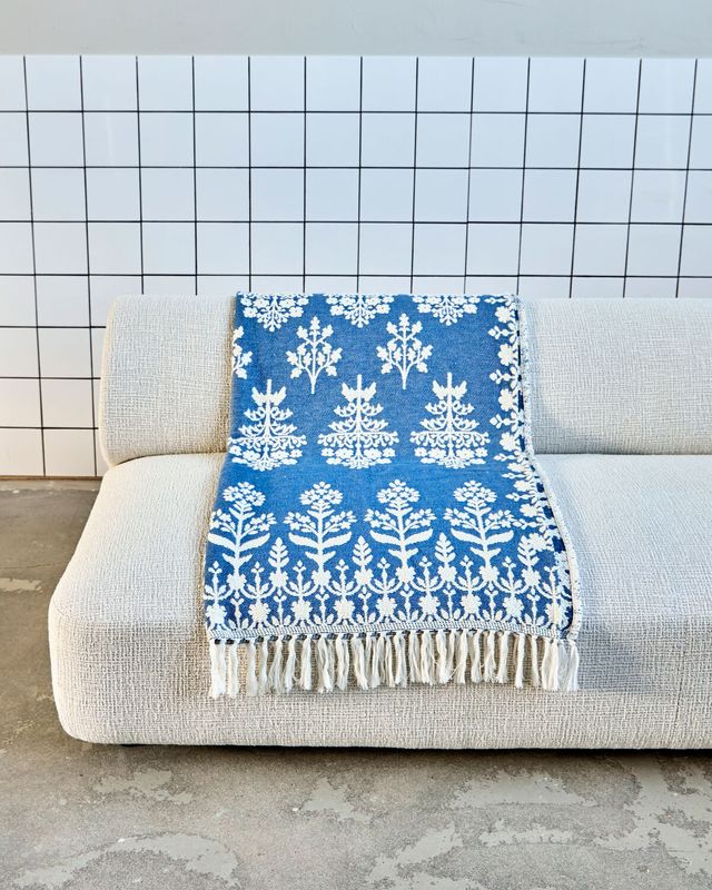 House Doctor Mazzo Överkast Blå