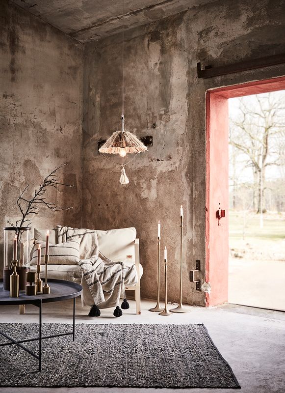 Affari of Sweden NEST Lampskärm, Natur
