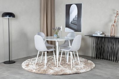 Venture Home Matgrupp Plaza med stolarna Polar