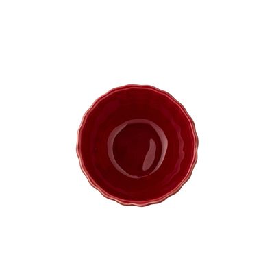 Bloomingville Latina Skål, Röd, Stengods 9 cm 6-pack