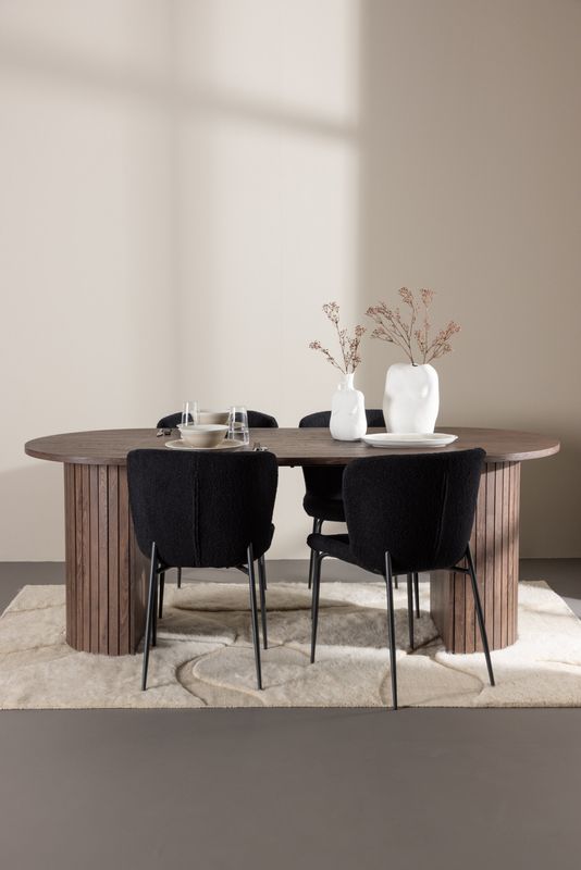 Venture Home Härön Matbord med Modesto Matstol