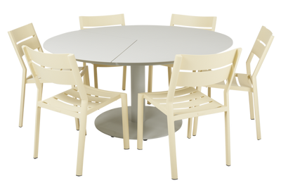 Brafab Peace Matbord Ø150 cm Ljusgrå