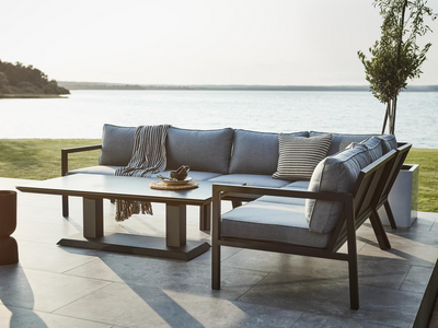 Brafab Heis Soffbord höj- och sänkbart 79x150 cm svart