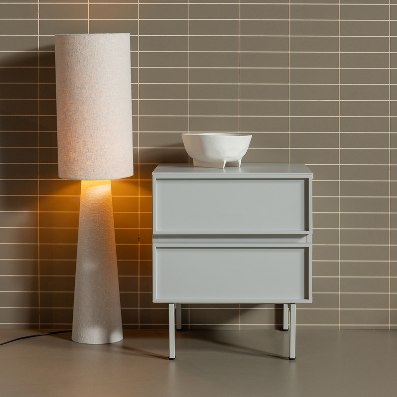 WOOOD Tours Nattduksbord med 2 Lådor i Sand