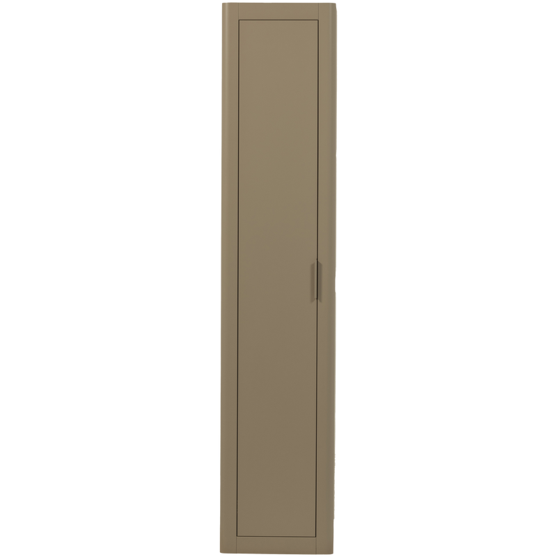 WOOOD Gunnar Smalt Högt Skåp i Furu, Färg: Mud