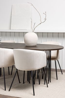 Venture Home Matgrupp Stone med stolarna Berit