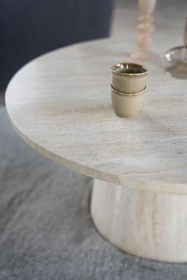Eleonora Soffbord Aime - 70x38 Beige