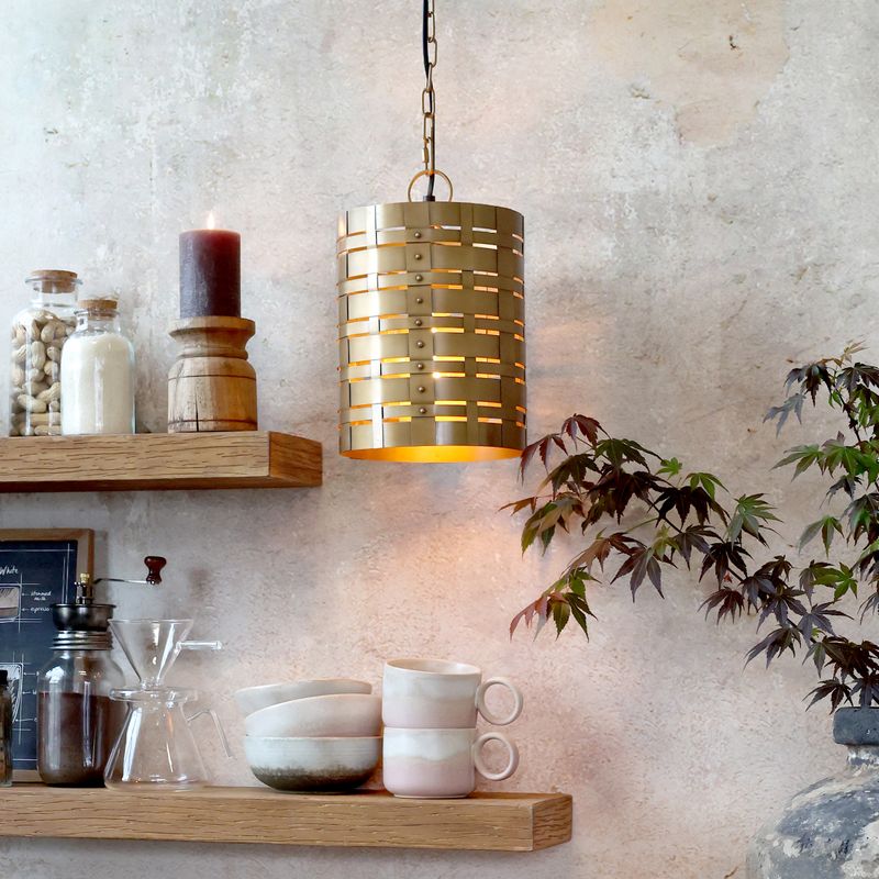 Chiq Antique Lampa med Mönster