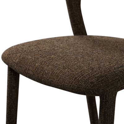 WOOOD Noble Matstol Mörkbrun 2 st