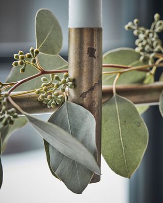 House Doctor Maxi Ljusstake Antik mässingsfärg