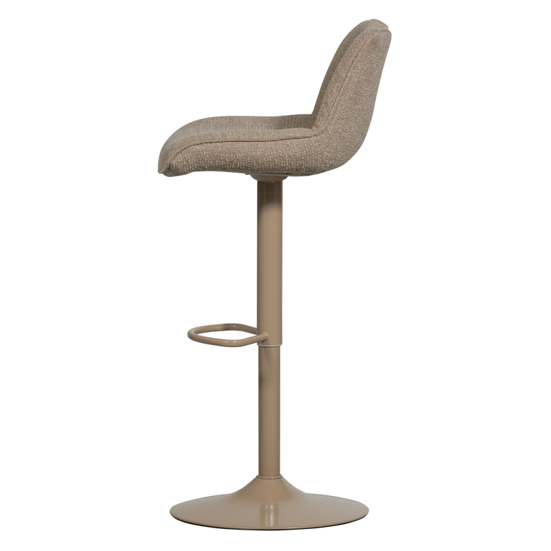 WOOOD Marten Höjdjusterbar Barstol Sand