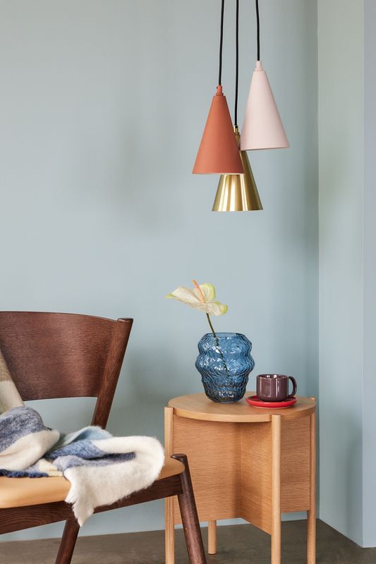 Hübsch Heritage sidobord natur Ø45 x H48 cm