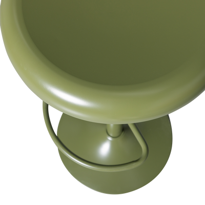 WOOOD Isaac Barstol Metall Varm Grön