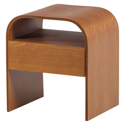 WOOOD Momo Sängbord/Sidobord i Brun MDF [FSC]