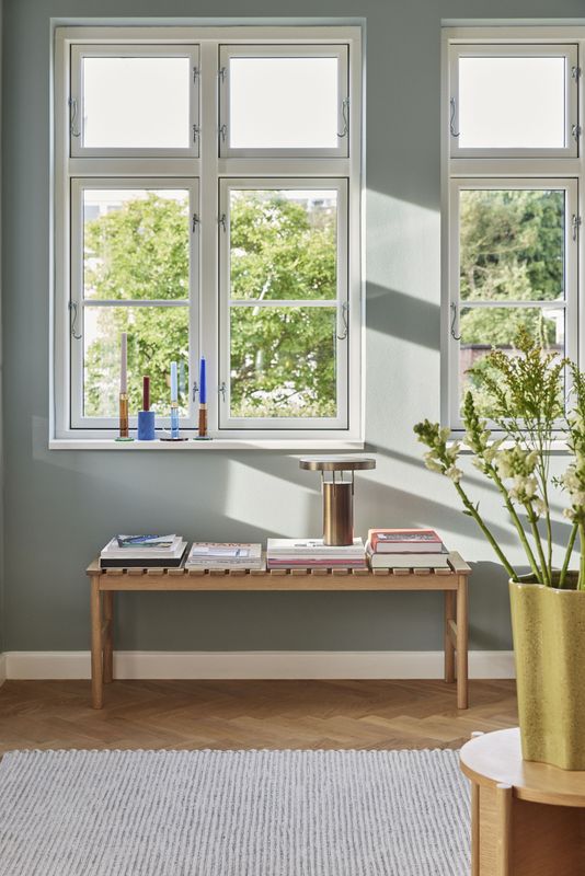 Hübsch BringMe Portabel Lampa i Borstad Mässing