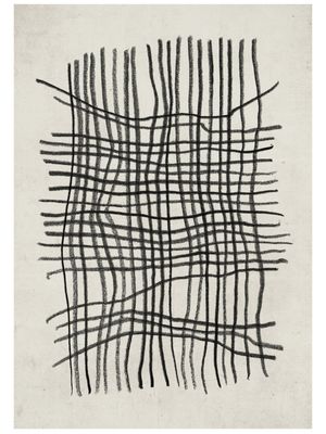 Venture Home Linework Poster Beige