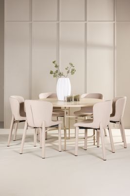 Venture Home Matbord Copenhagen med Astoria Stol