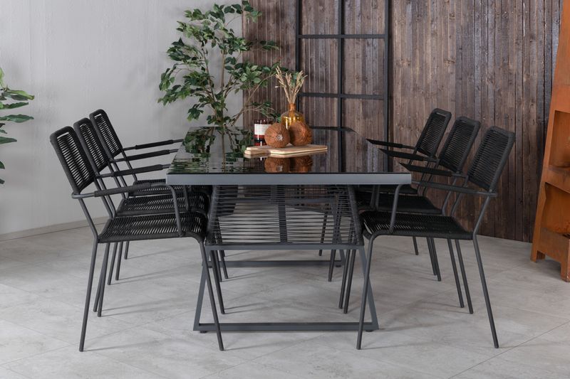 Venture Home Matbordet Dallas & Stolarna Lindos