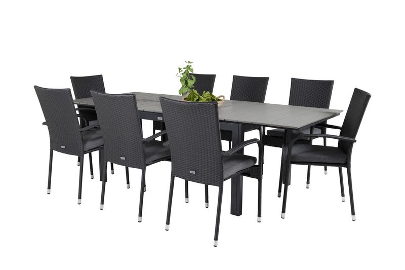 Venture Home Levels, Anna Matgrupp Svart Grå