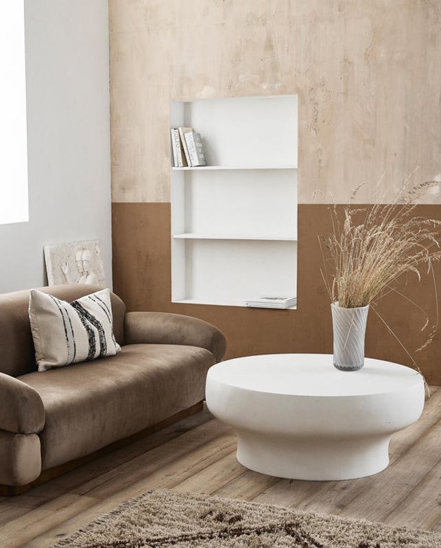 Nordal HELLE vas - off white glas