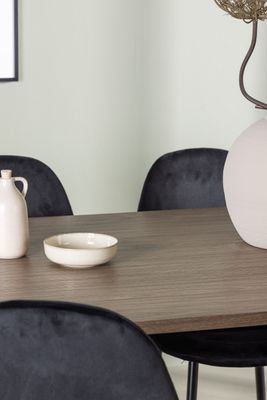 Venture Home Matgrupp Andy med stolarna Polar