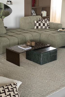 By Boo Soffbord Dice - Grön Marmor