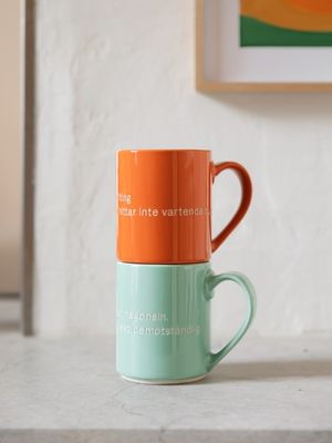 Design House Stockholm Astrid  Lindgren Ljusgrön mugg Nr. 7