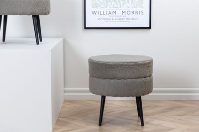 Venture Home Pot Puff i Teddytyg